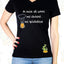 T-shirt Donna  –A MIA DI UNNI MI CHIOVI MI SCIDDICA .. [in corsivo]
