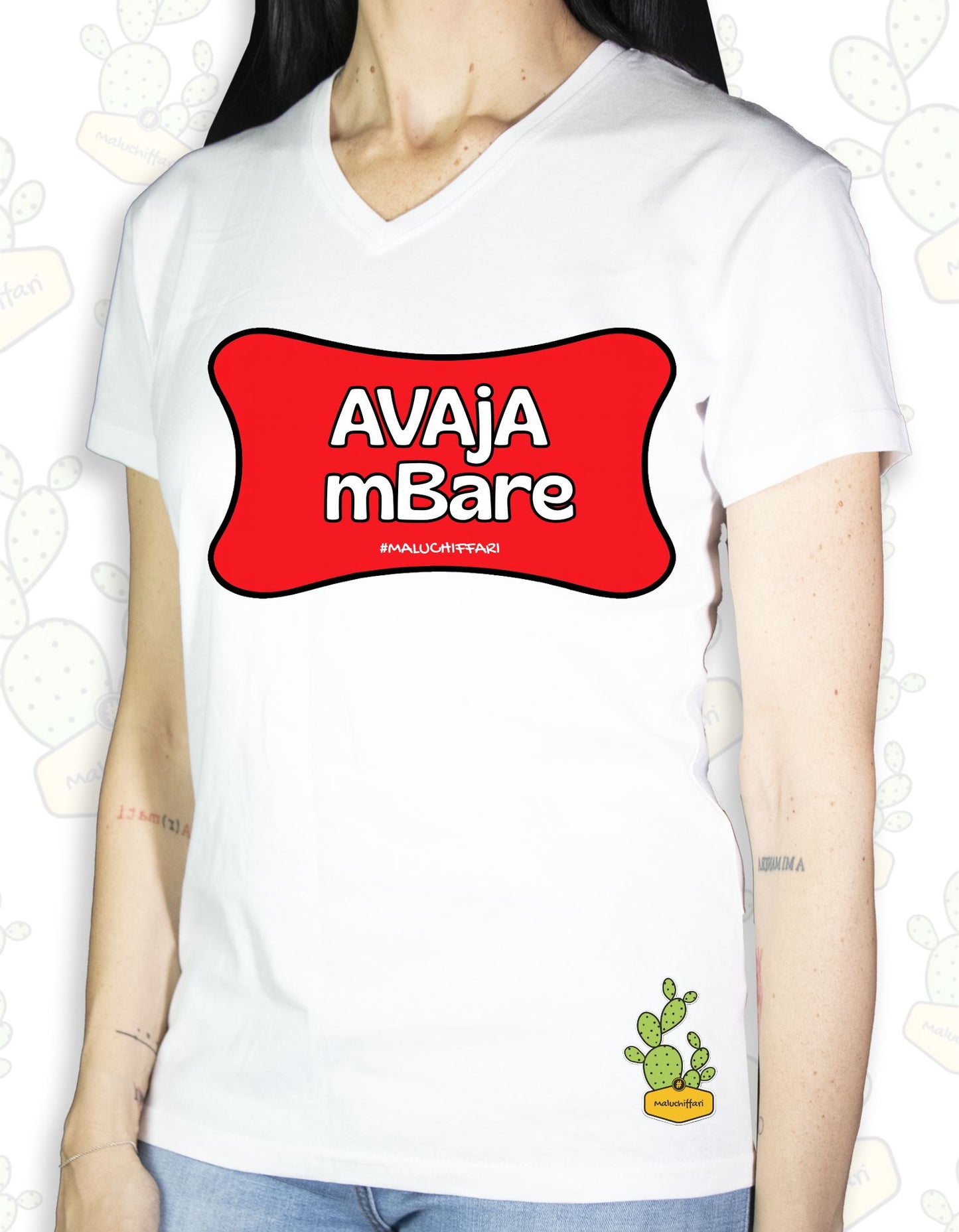 T-shirt Donna  – AVAJA MBARE rds